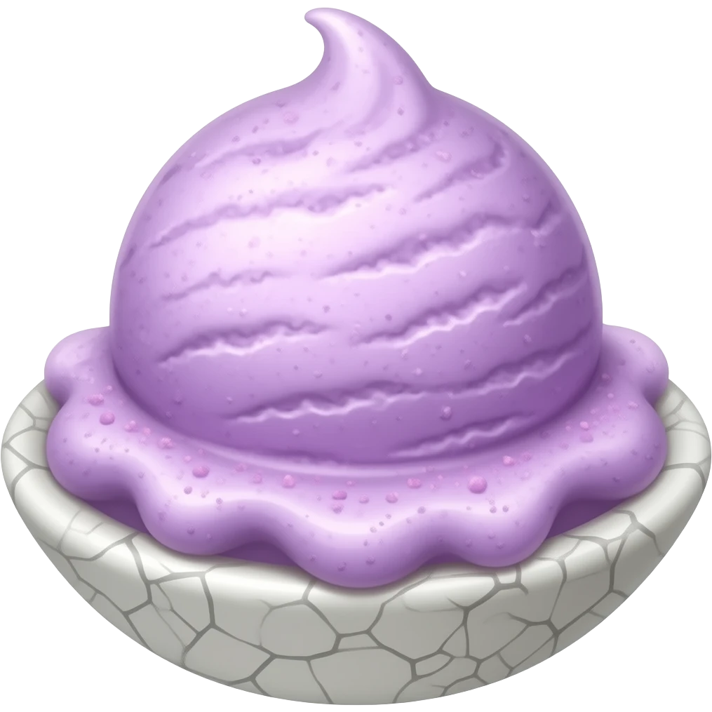 violet gelato scoop emoji