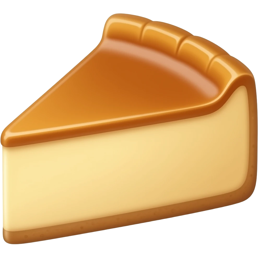 Cheesecake de dulce de leche emoji
