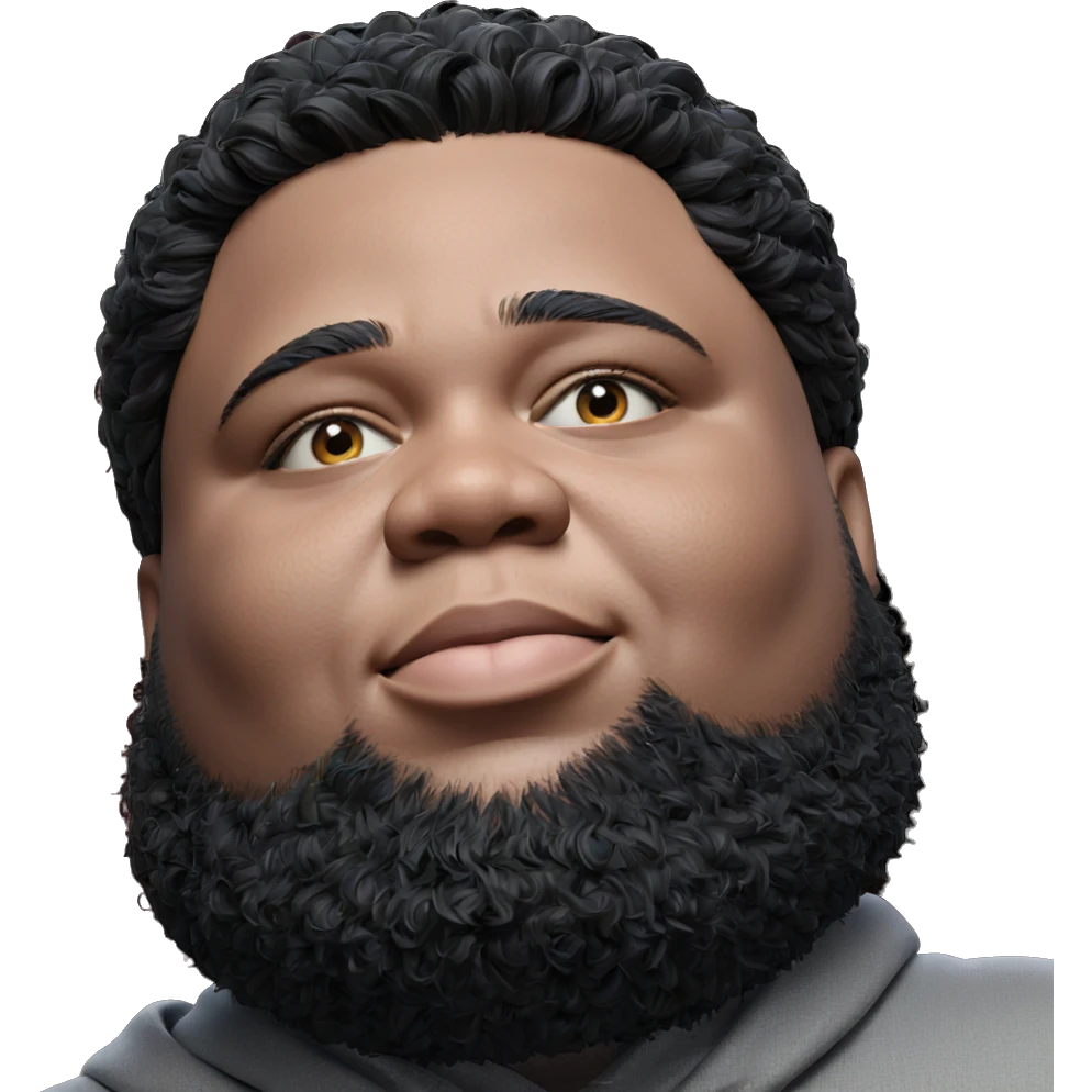 portrait of a boy looking emoji