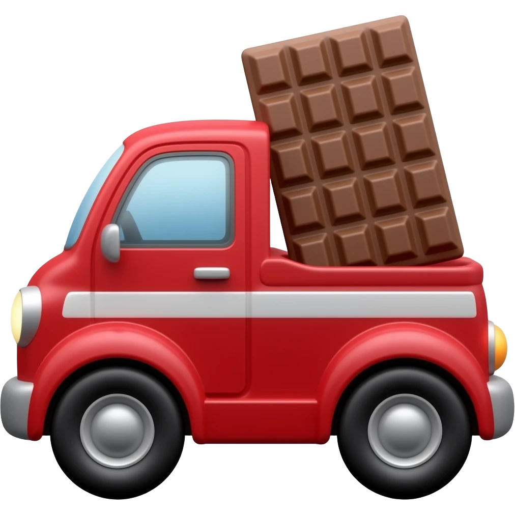 Chocolate Cart emoji