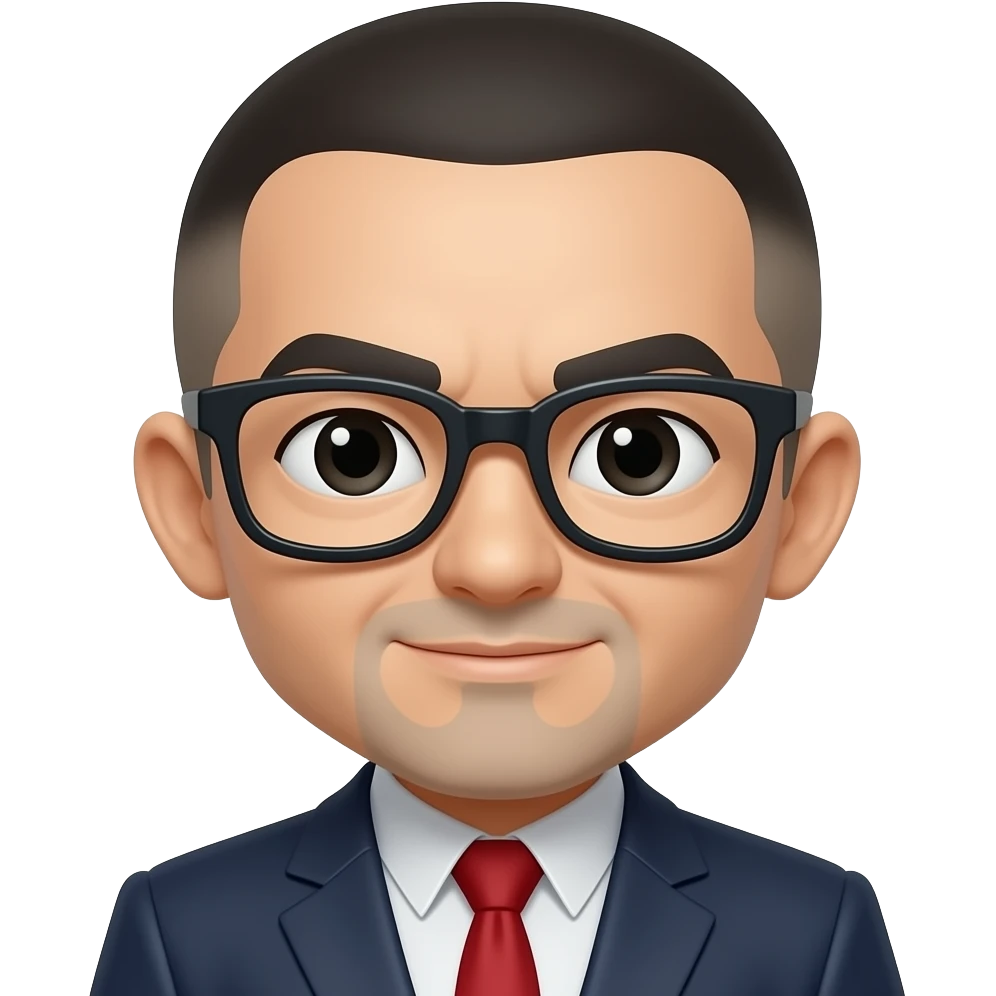 Personnage taichi lunette noire emoji