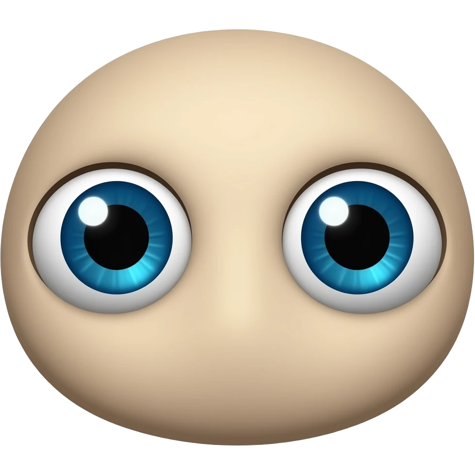 глаза без лица emoji