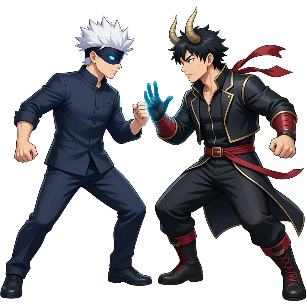 Gojo vs su Kina emoji