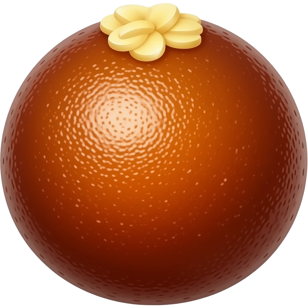 Gulab jamun emoji