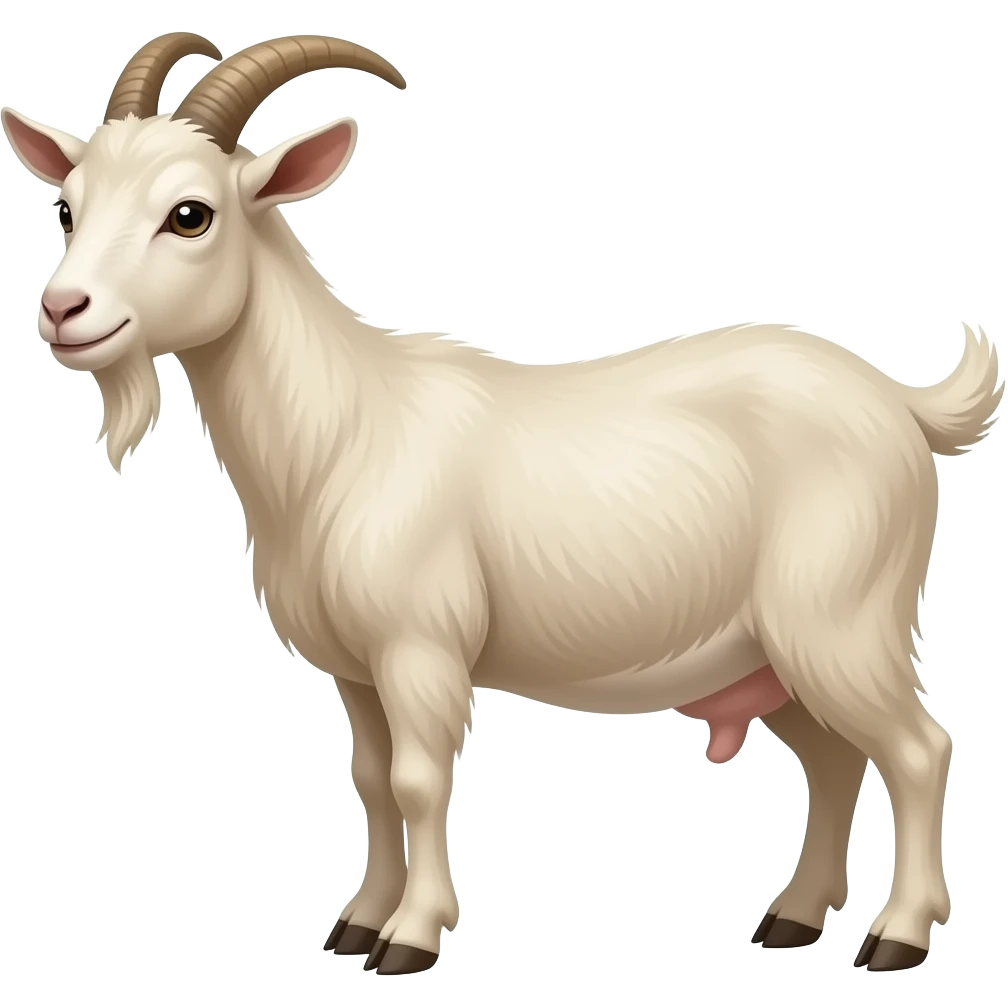 Una mamà cabra. emoji