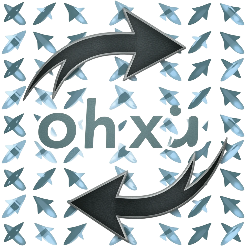 2 arrow around repeating emoji