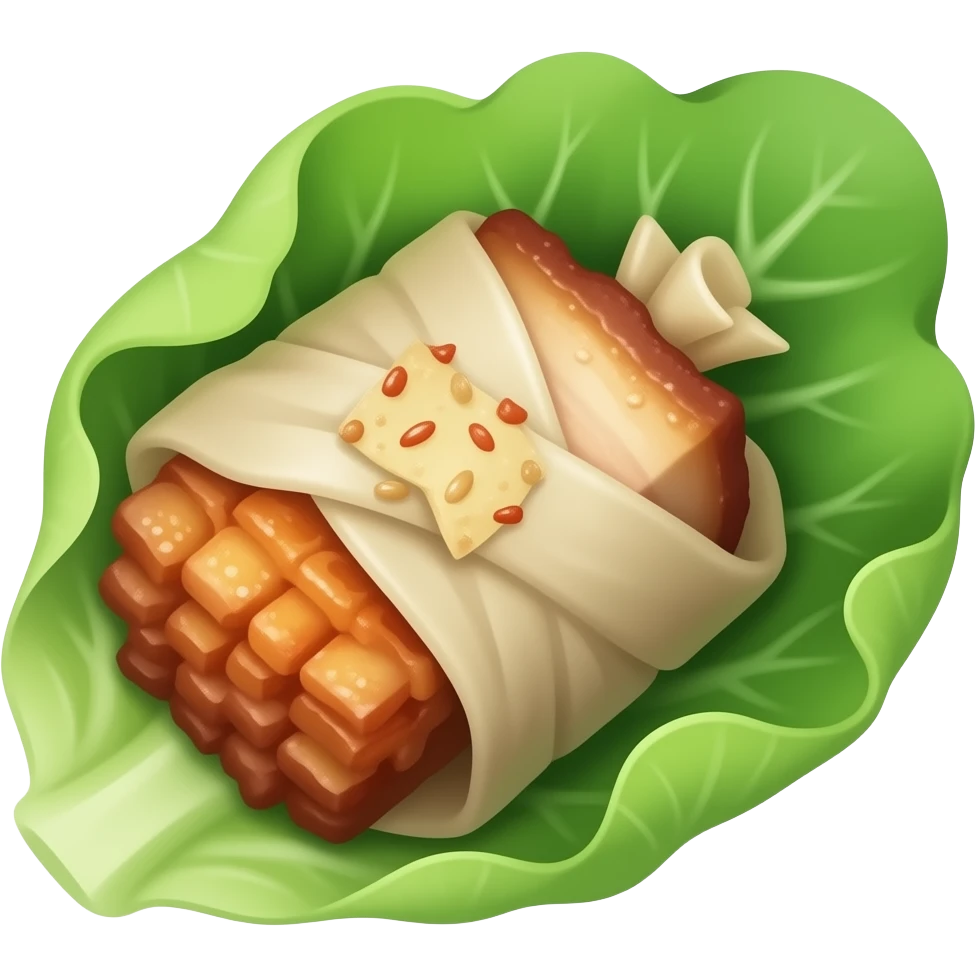 korean light pork bossam emoji