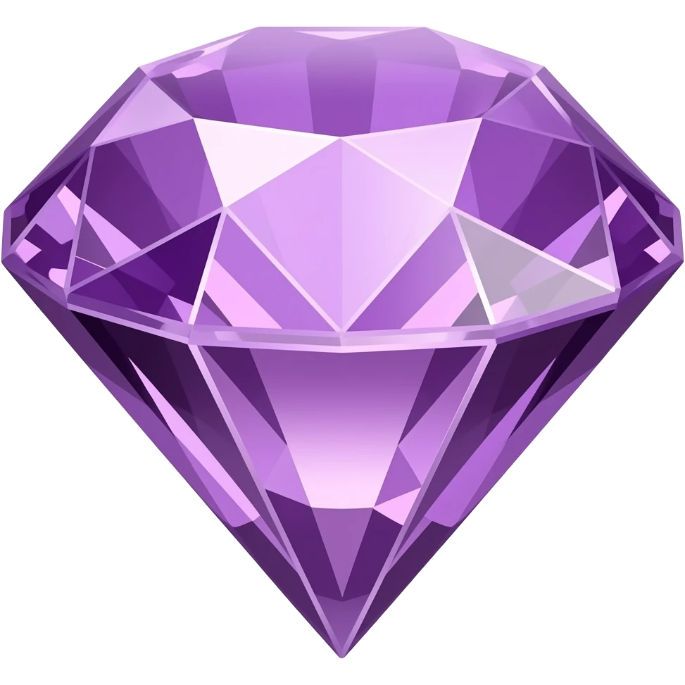 Shining Violet diamant emoji emoji