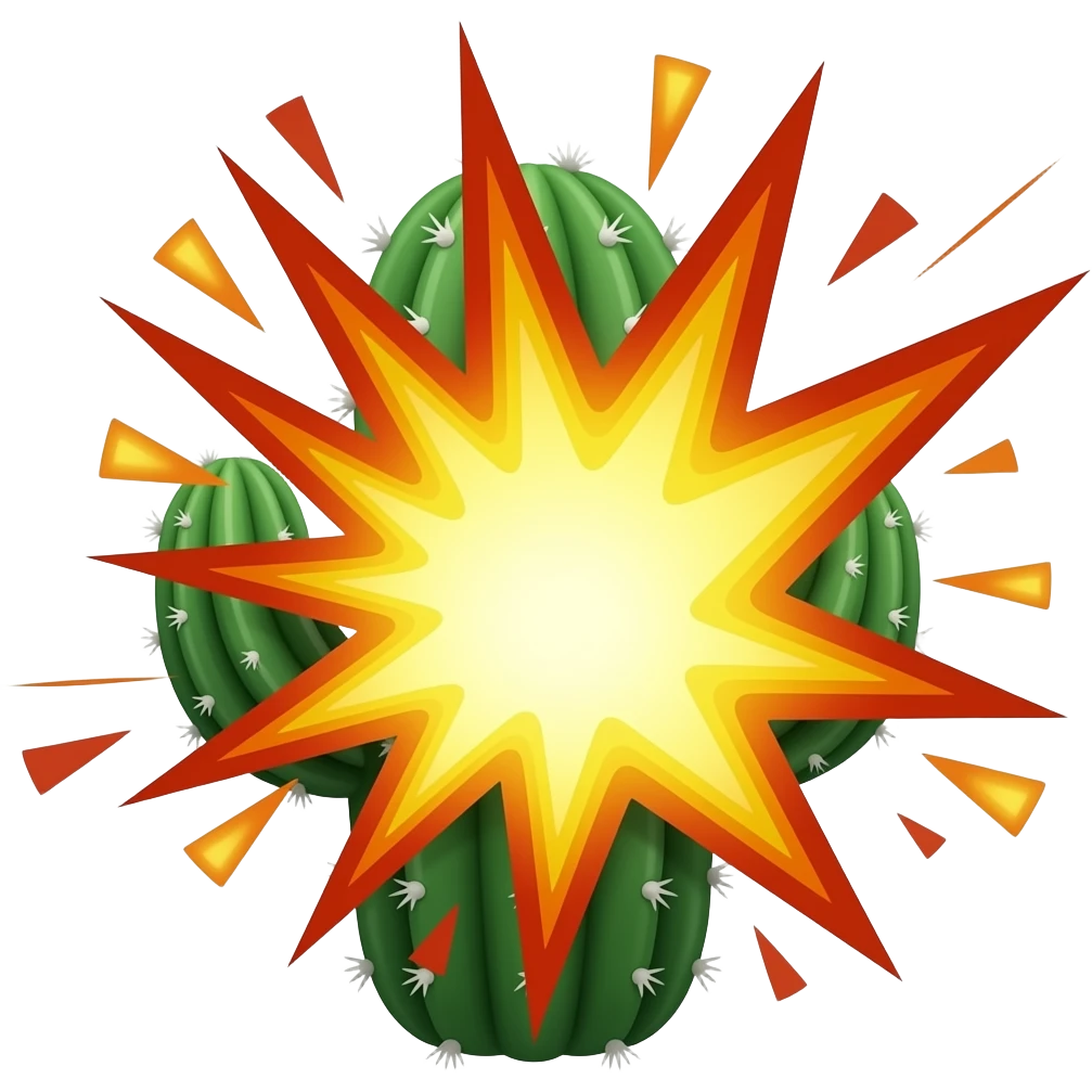 🌵💥 emoji