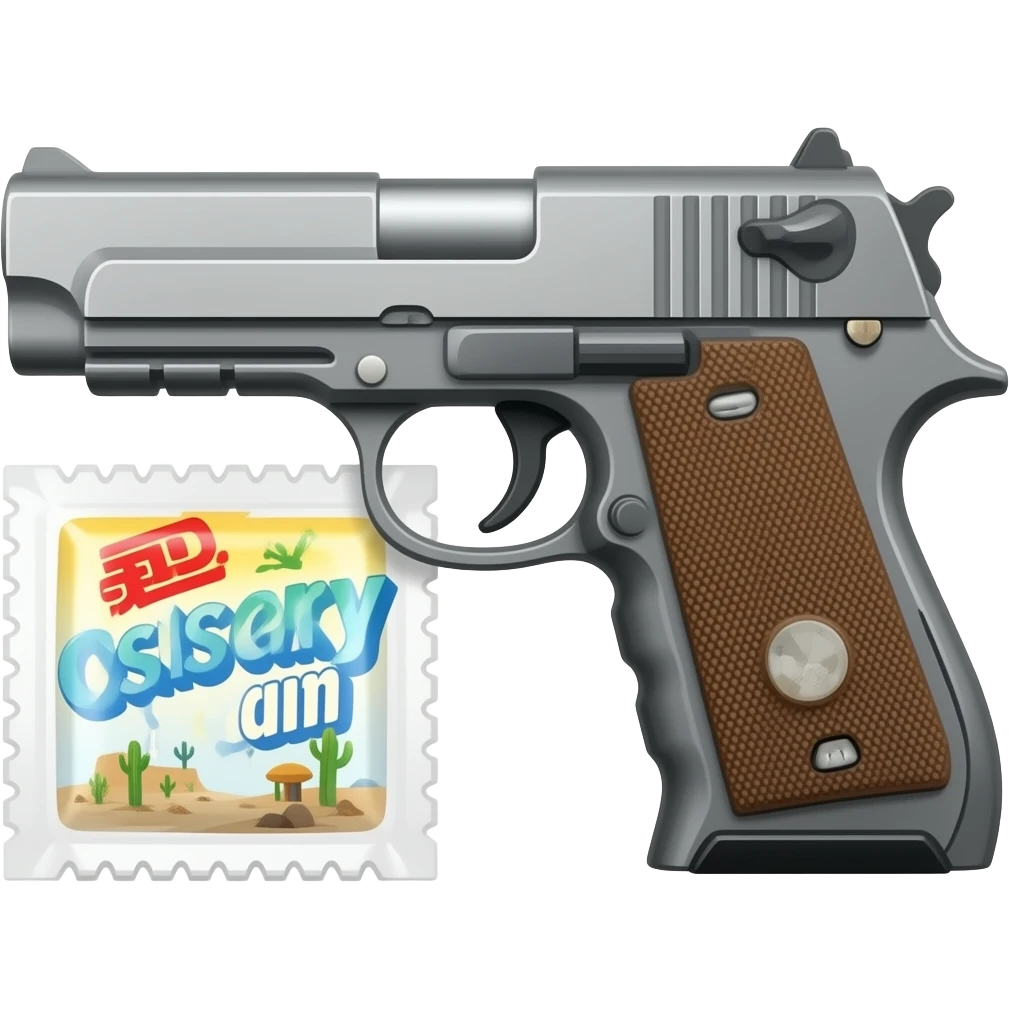 Desert eagle gum emoji
