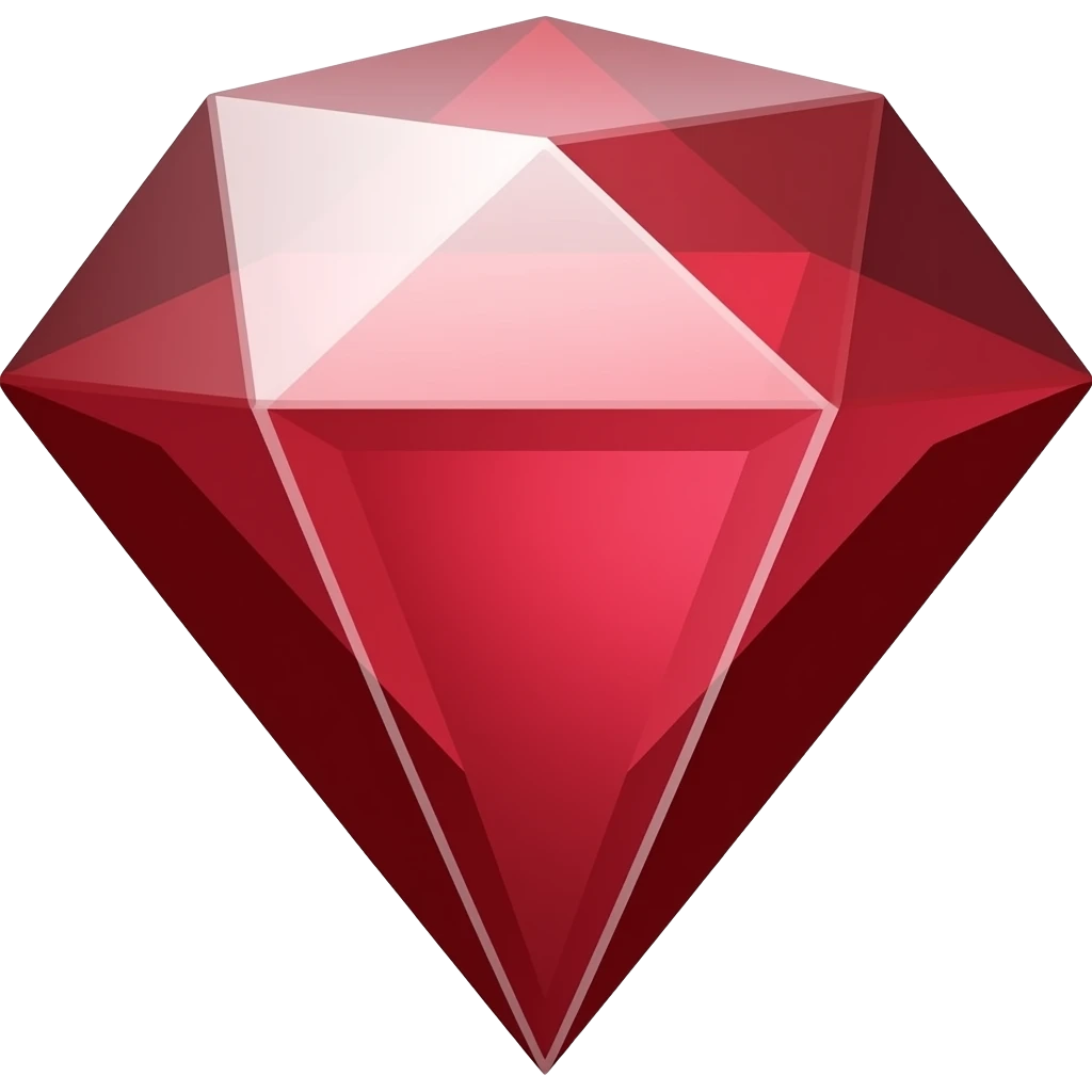 значок рубина emoji