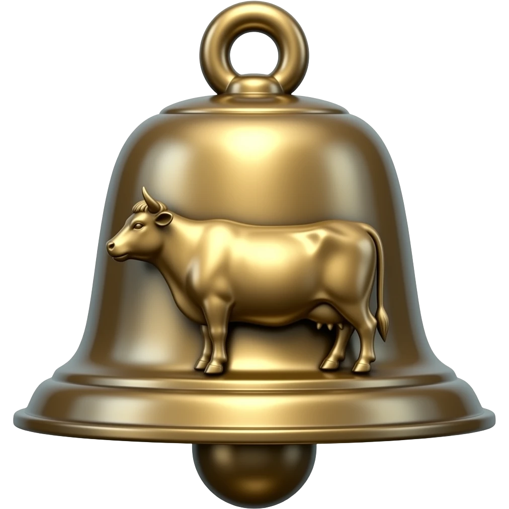 Cow bell emoji