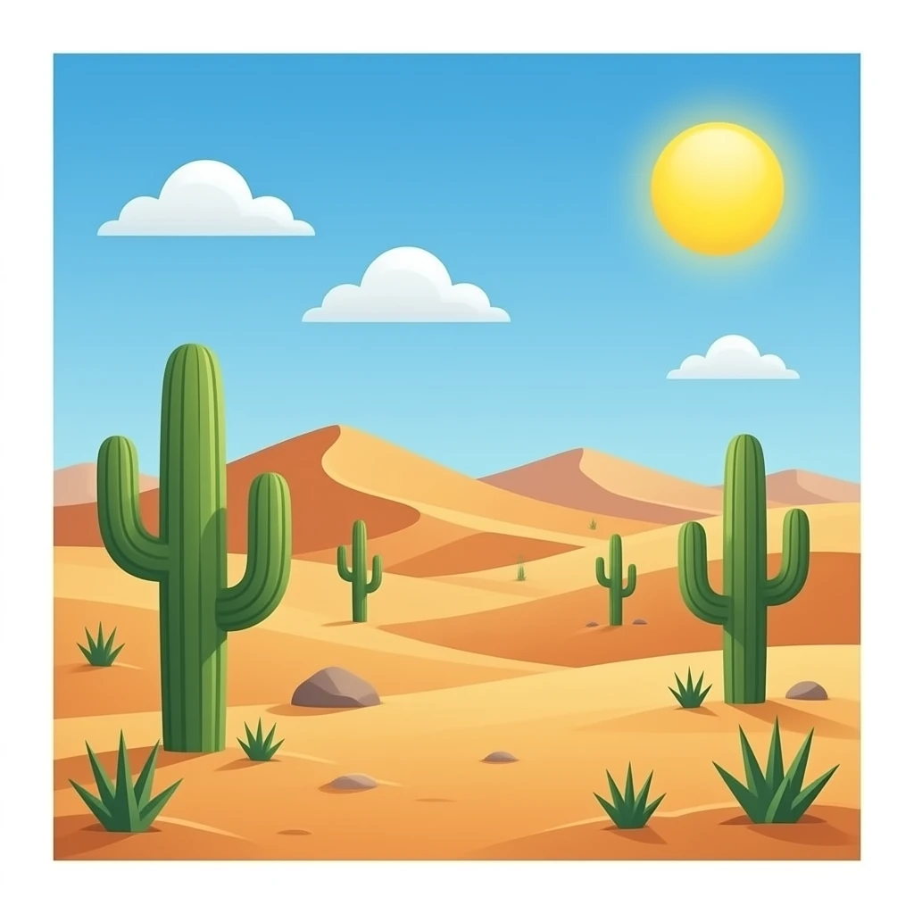 пустеля emoji