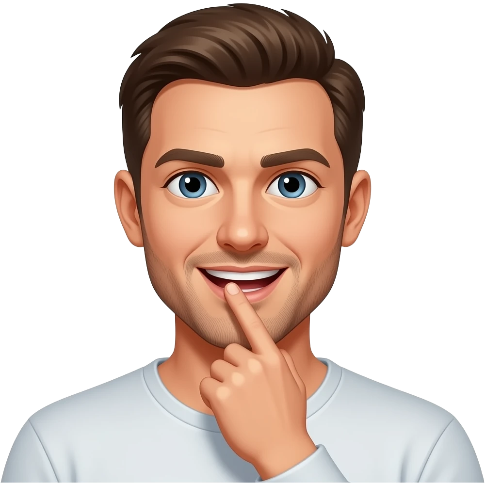 man jerking off emoji