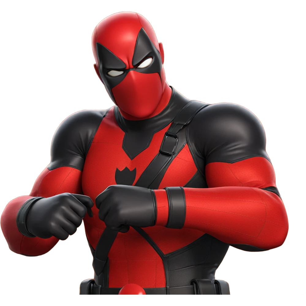 masked superhero in bodysuit emoji