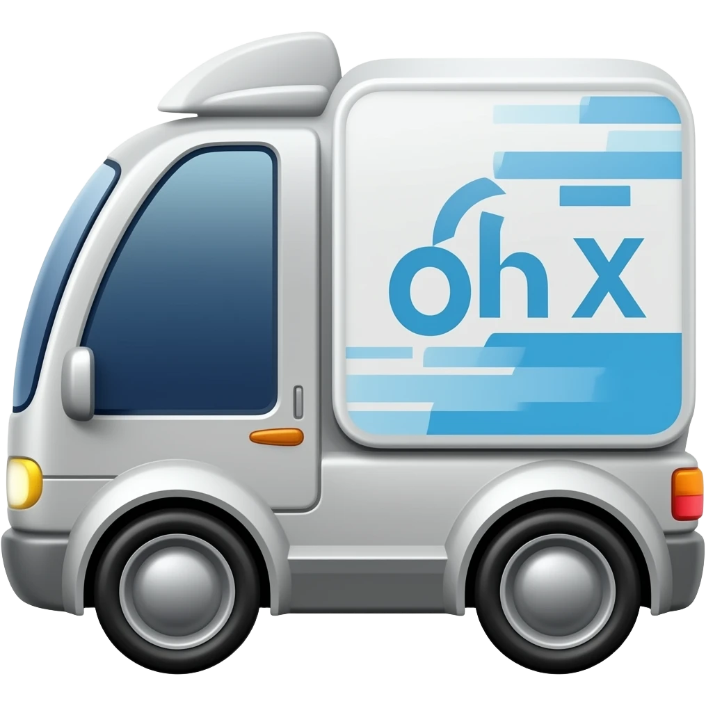 Ai delivery car emoji