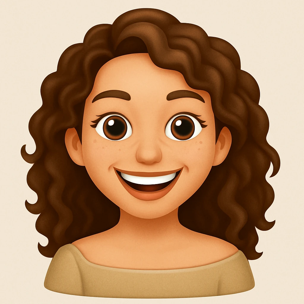turn the second man in emoji style of the 1st image, match the facial features and match dressing style of the 2nd image, she is having open shoulders  emoji
