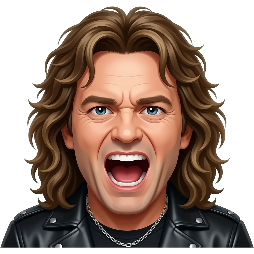 Bruce Dickinson alarido emoji