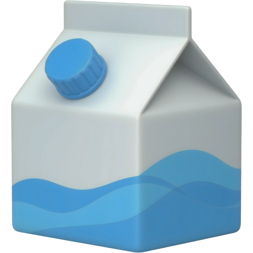 علبه لبن emoji