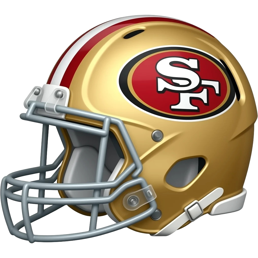 san francisco 49ers helmet emoji