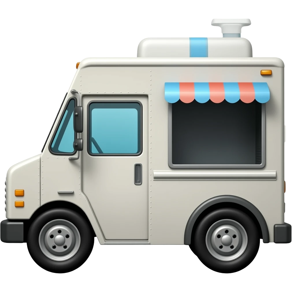 Boba truck emoji