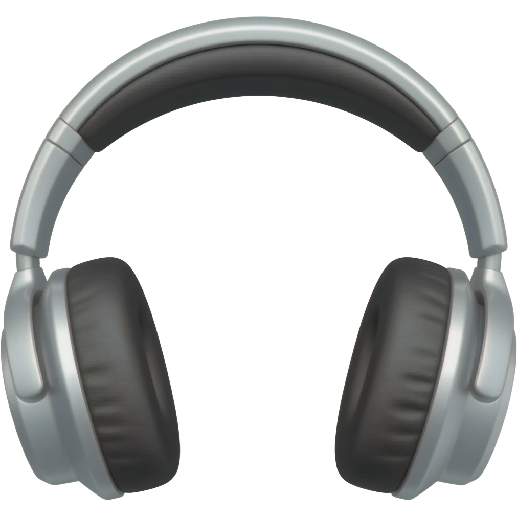 Unos audífonos emoji