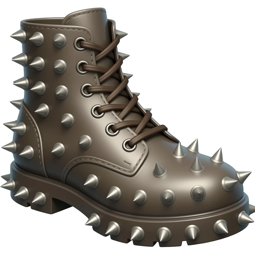 Shoes havisng spikes emoji