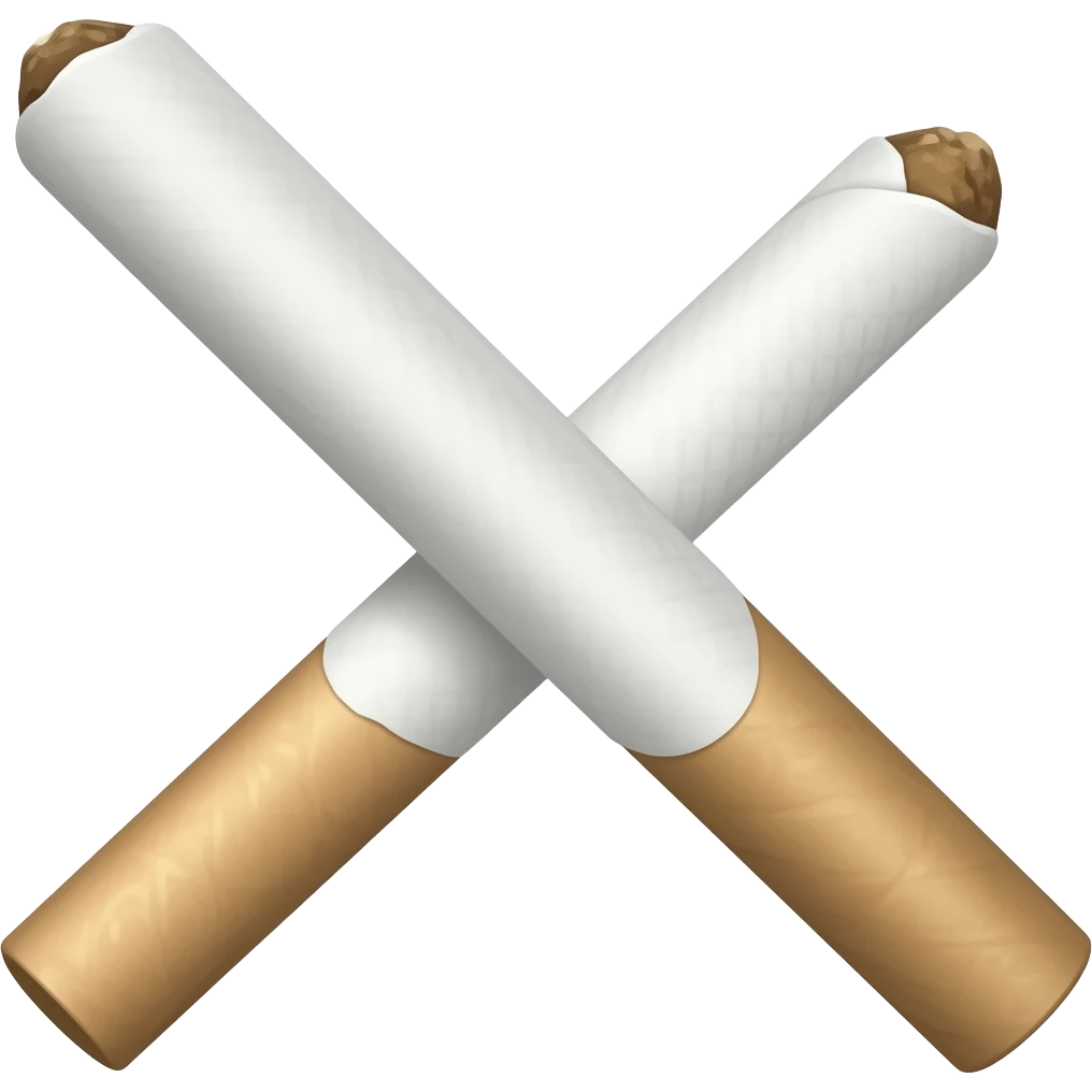 Rolled drugs joint emoji