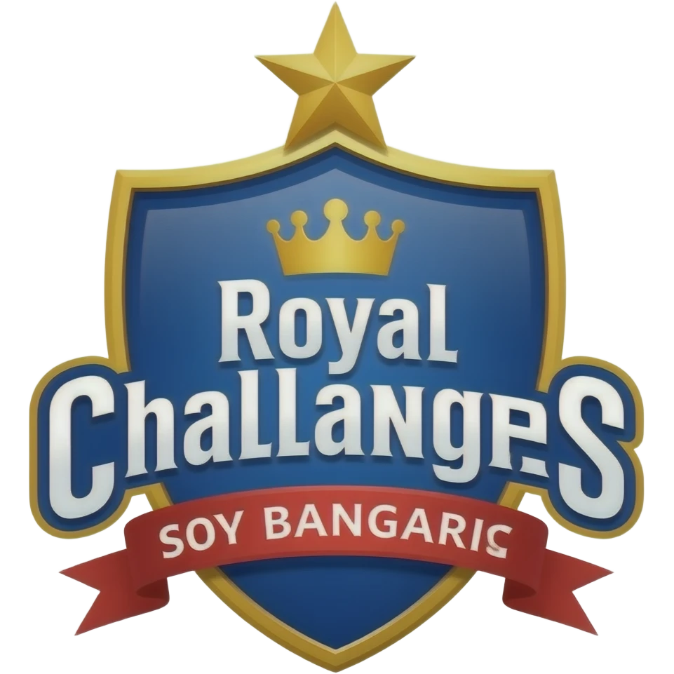 Make emoji of royal challengers Bangalore logo emoji please emoji