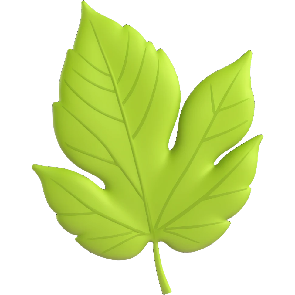 leaf object emoji