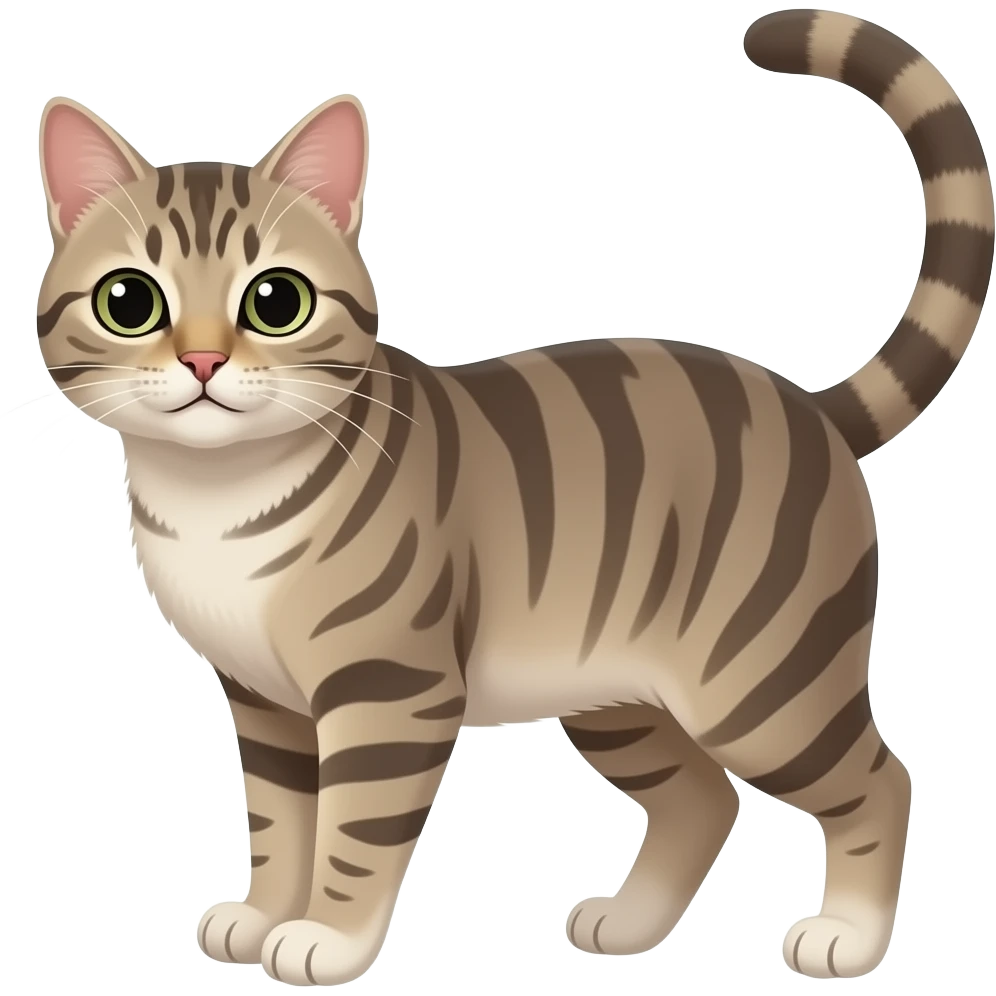 Смайлик эмоджи для WhatsApp. Котик рокер emoji