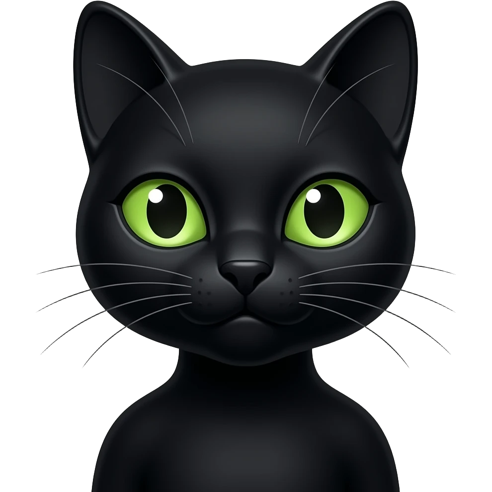 Marvel black cat emoji