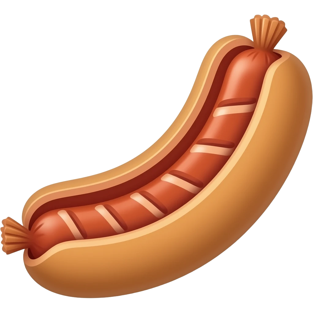 sausage emoji