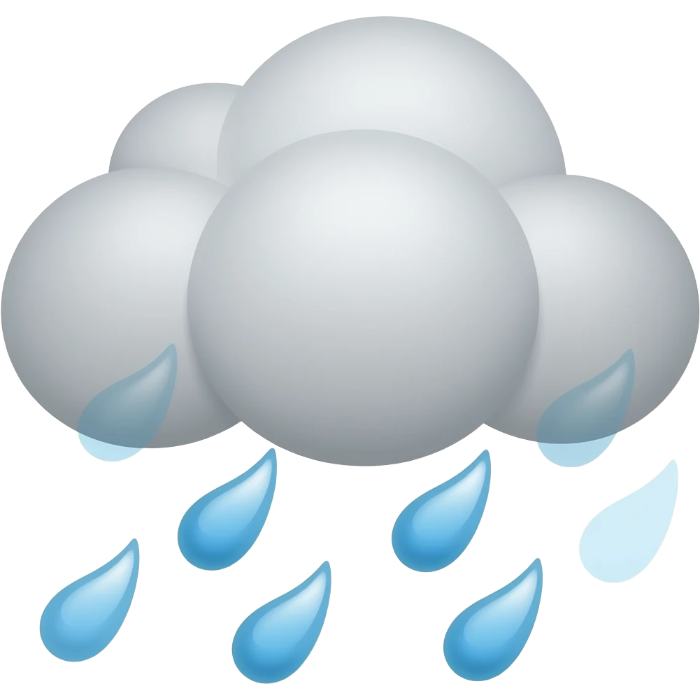 rain emoji