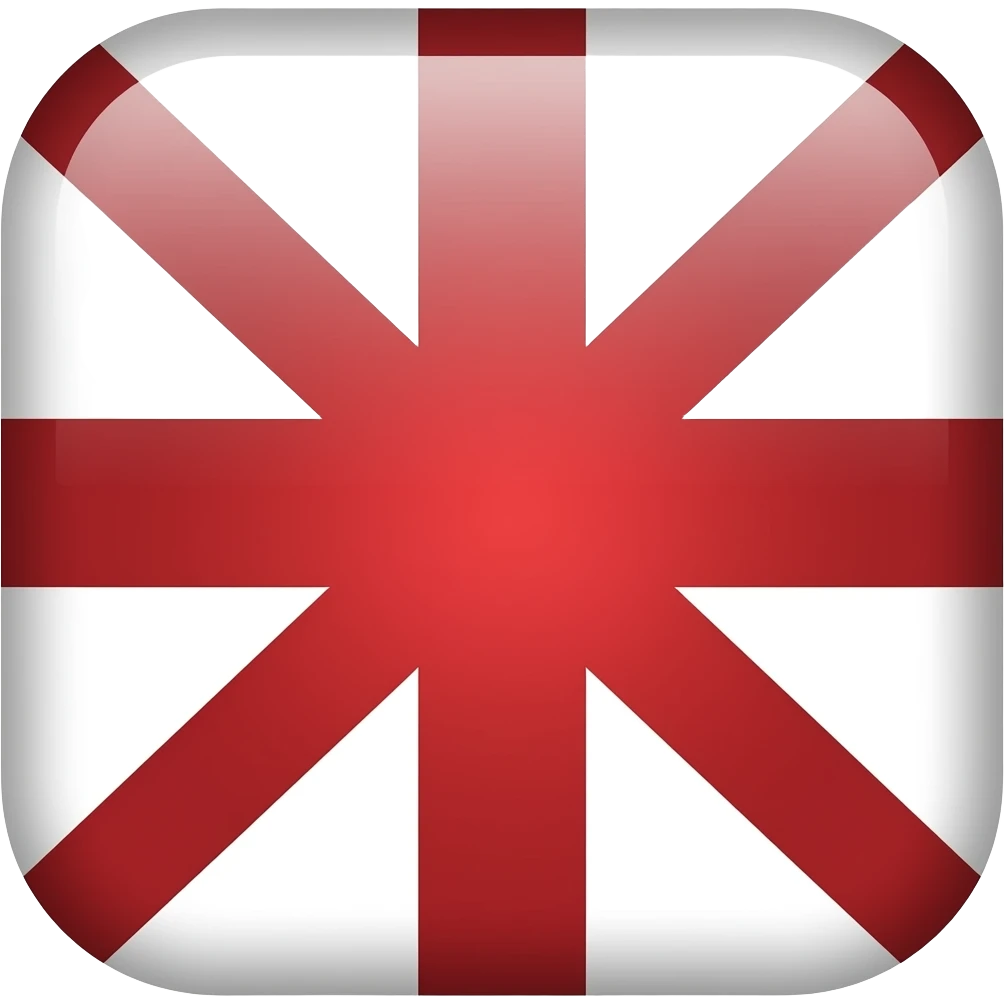 Imperio español bandera emoji, × roja en fondo blanco emoji