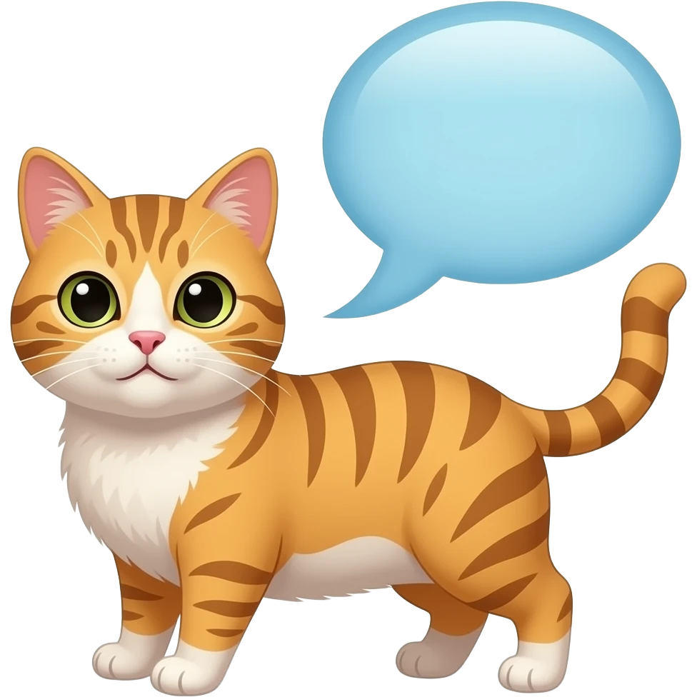 Emoji  un chat 💬 emoji