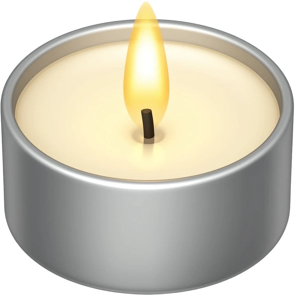 relax candle emoji