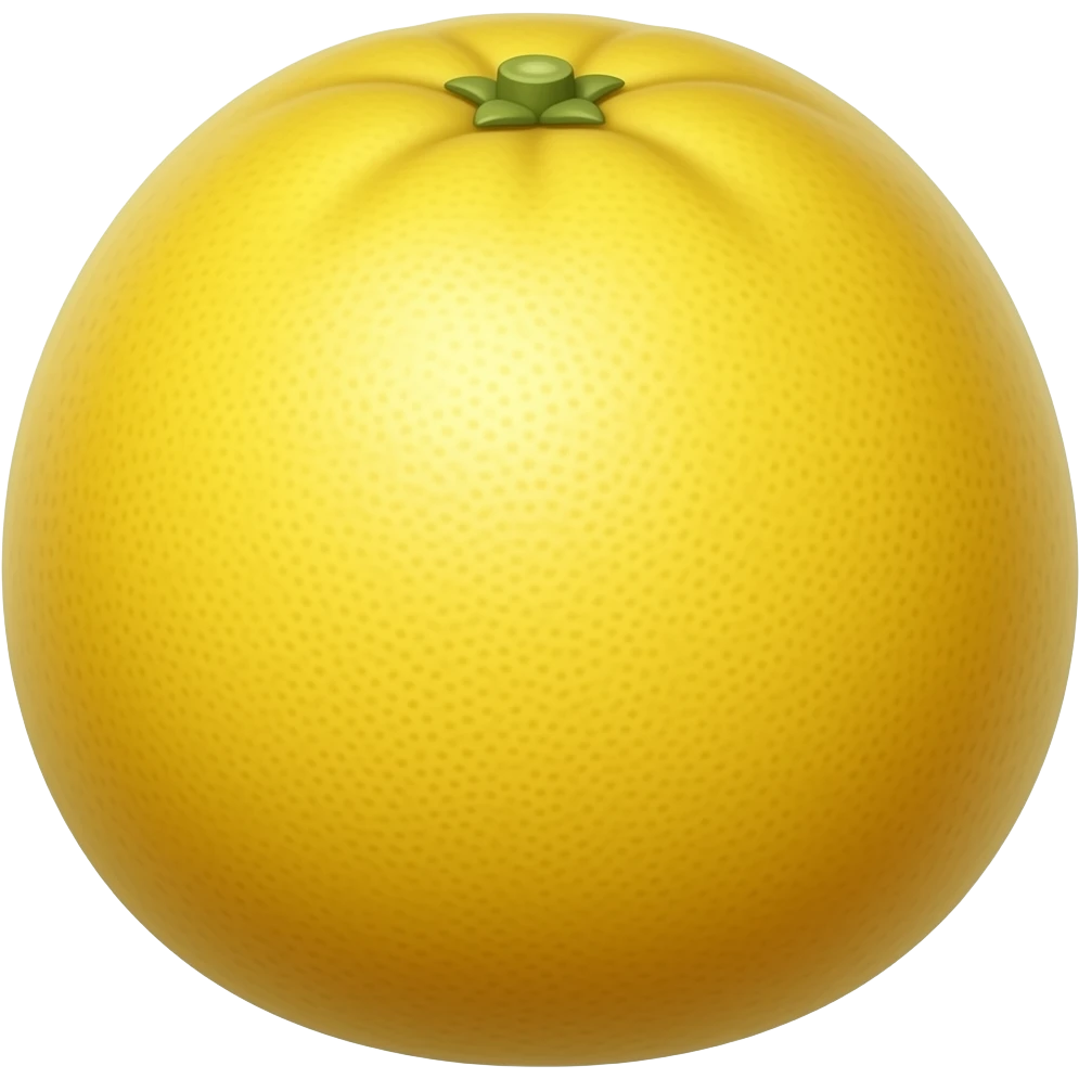 Whole pomelo emoji