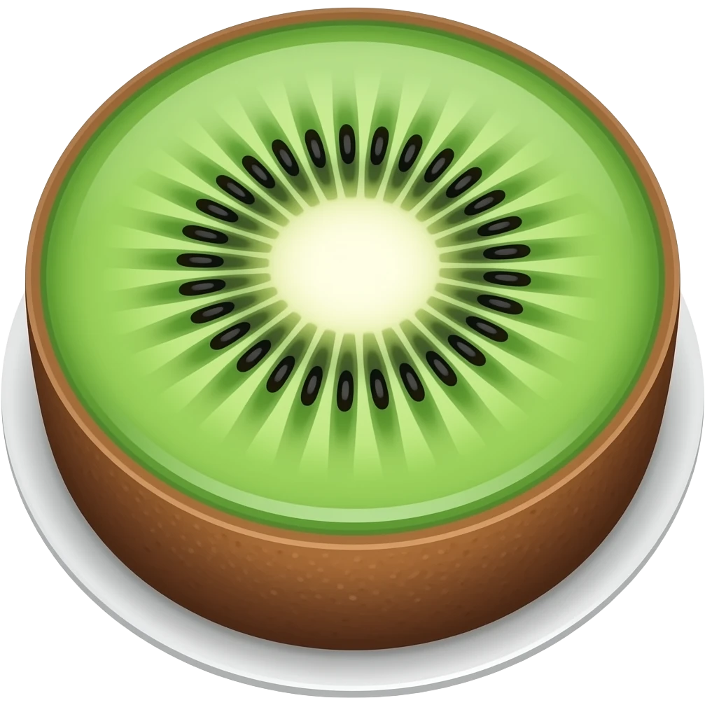 A kiwi cake with the name Maveri on it and the whole cake is based off a island emoji