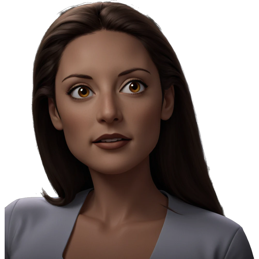 realistic portrait of a girl emoji