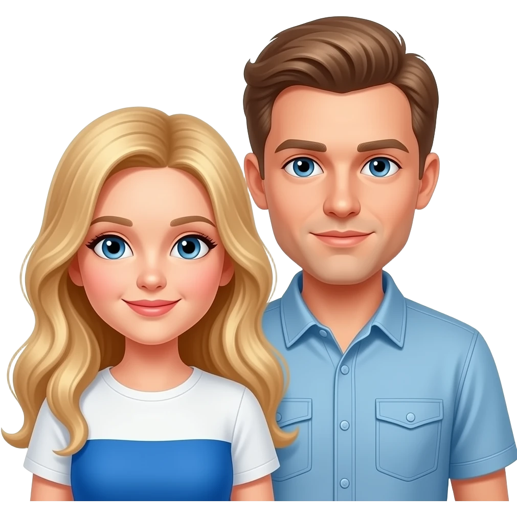 Couple  cute rusian emoji