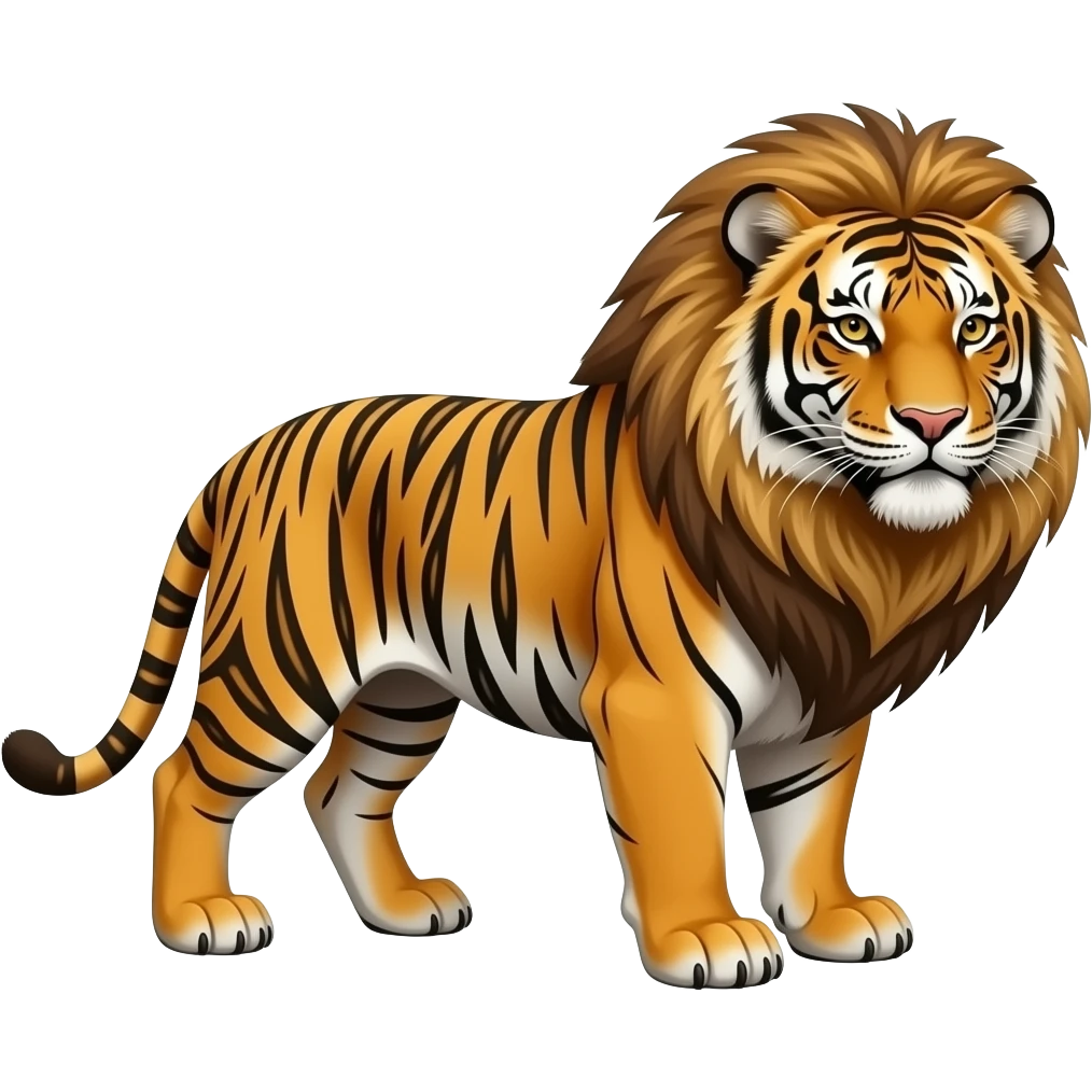 Singa tapi begini 🐅 emoji