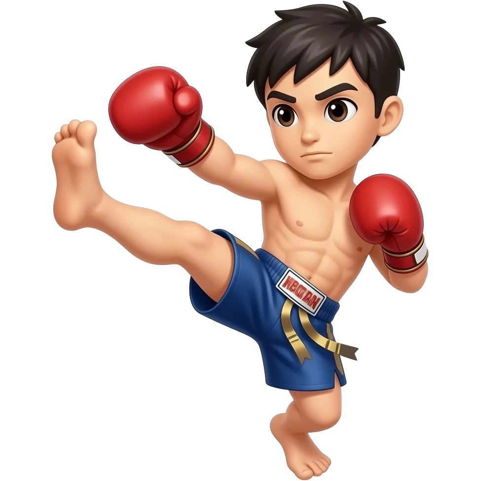 Muay thai jab emoji