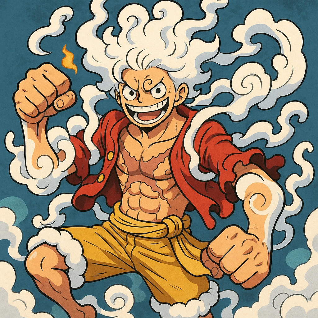 Gear 5 luffy emoji