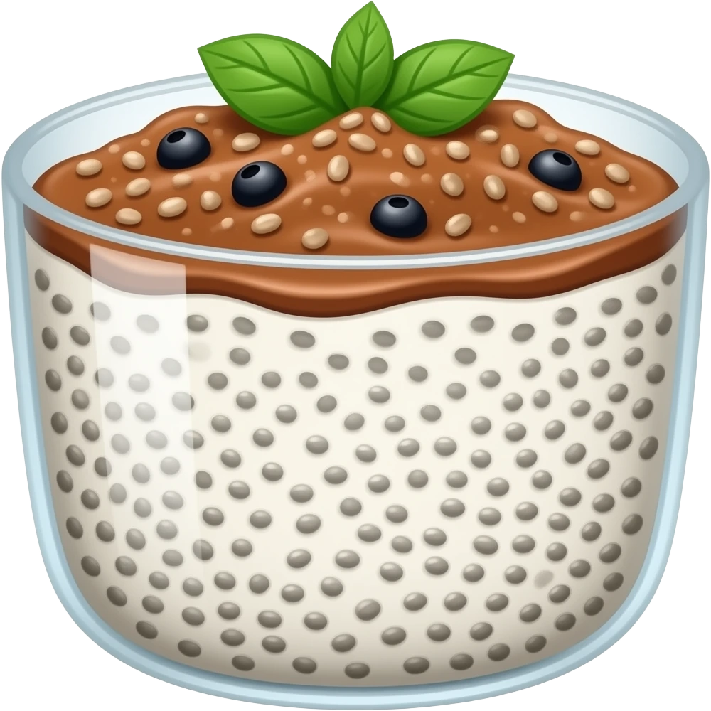 Chia Pudding emoji