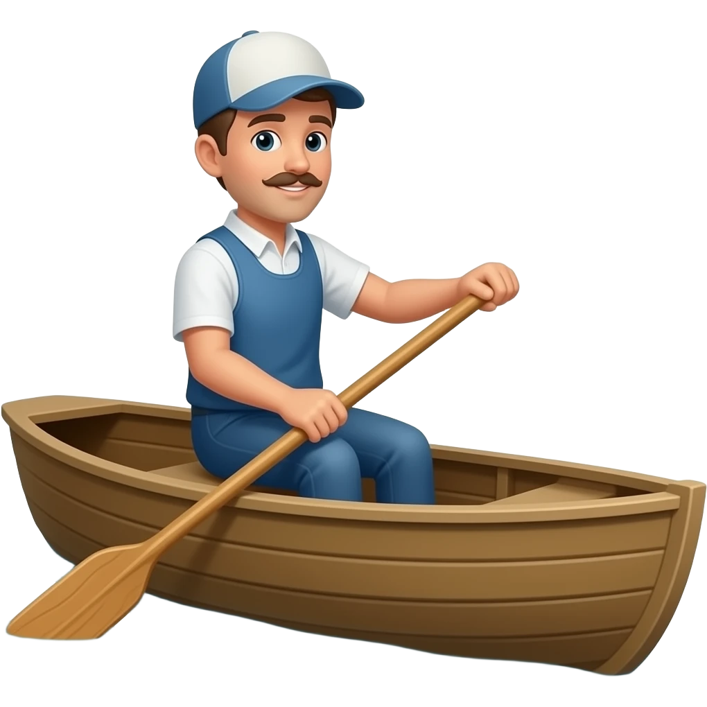 Person rowing boat emoji