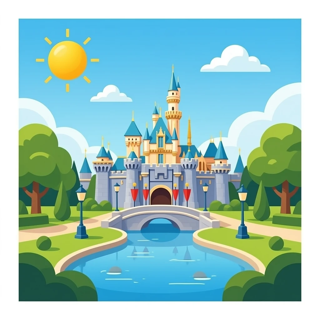 adventure park disneyland emoji