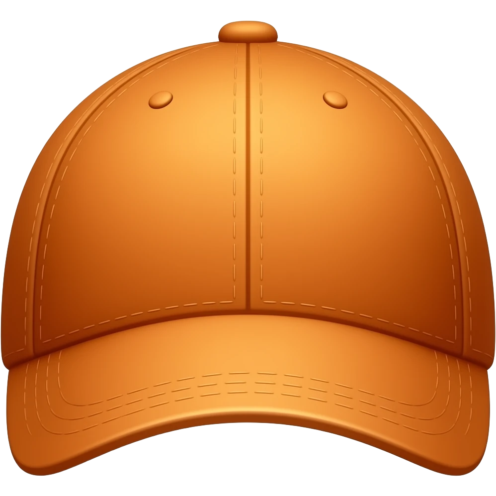 generate orange cap emoji that i should copy in my text emoji