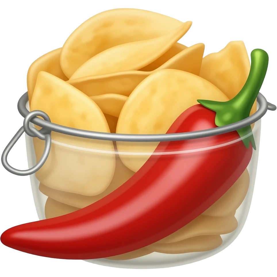 Red Spicy Chips emoji