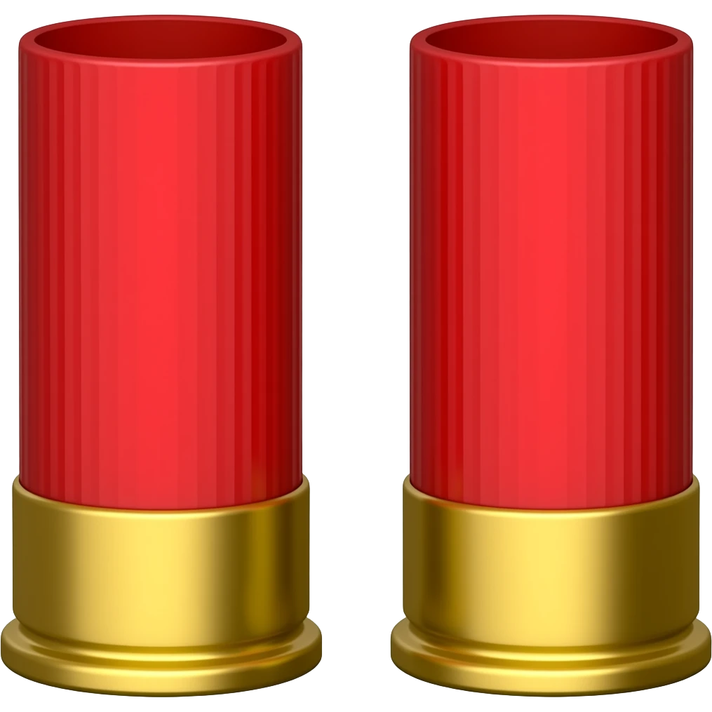 Red Shotgun shells emoji